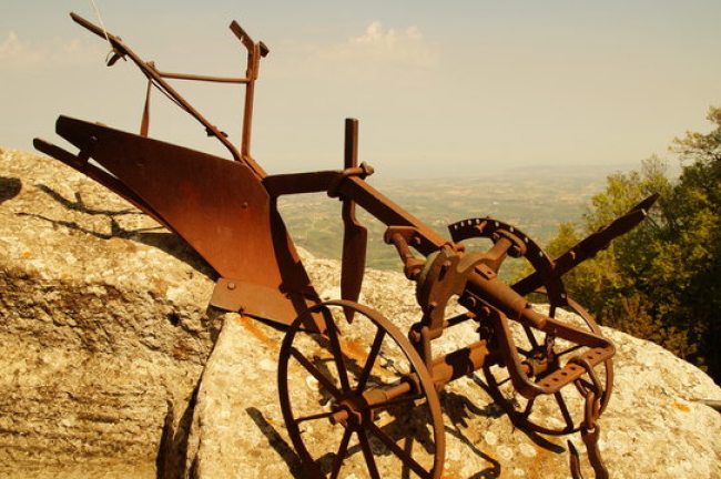 Heavy Wheeled Plough